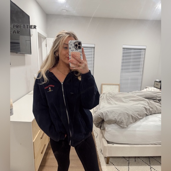 Disneyland Resort Jackets & Blazers - DISNEYLAND VINTAGE zipup sweatshirt L